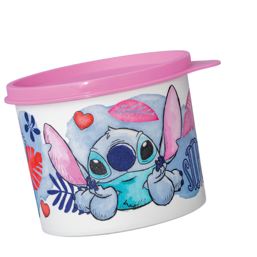 Tuperware Redondinha Stitch - 500ml