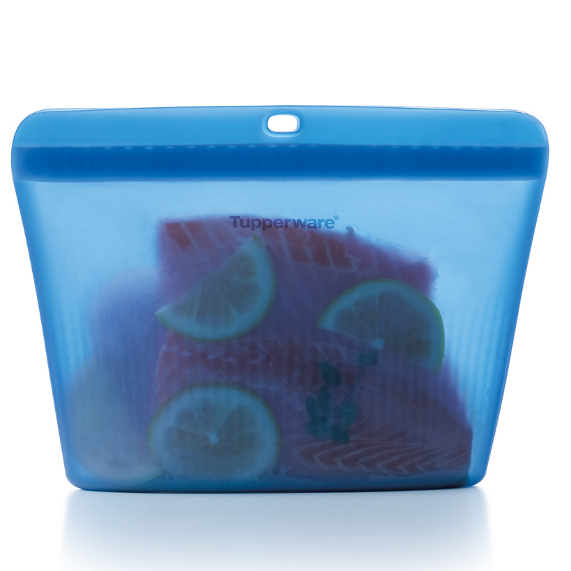 Tuperware Bolsa de Silicone Ultimate Azul G - 1,7 Litros