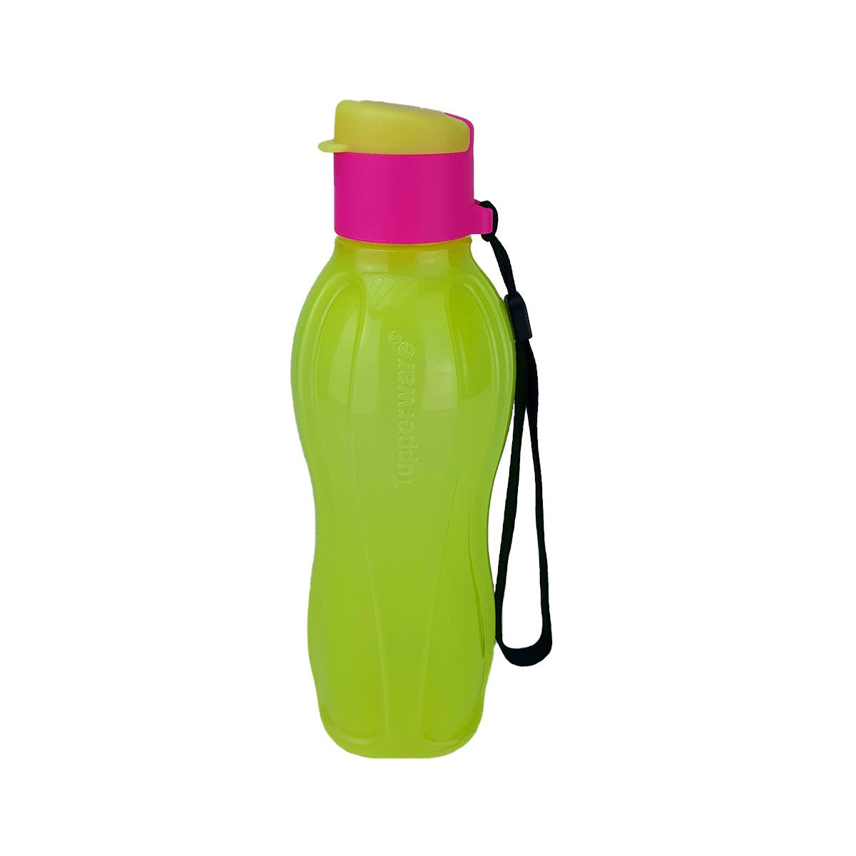 Garrafa Tuperware Eco Tupper Plus 500ml Amarela Neon Fluo Squeeze