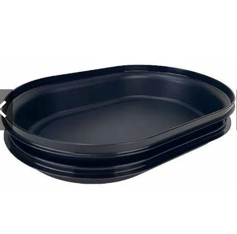 Tuperware Travessa Oval actualite 2 litros Preto